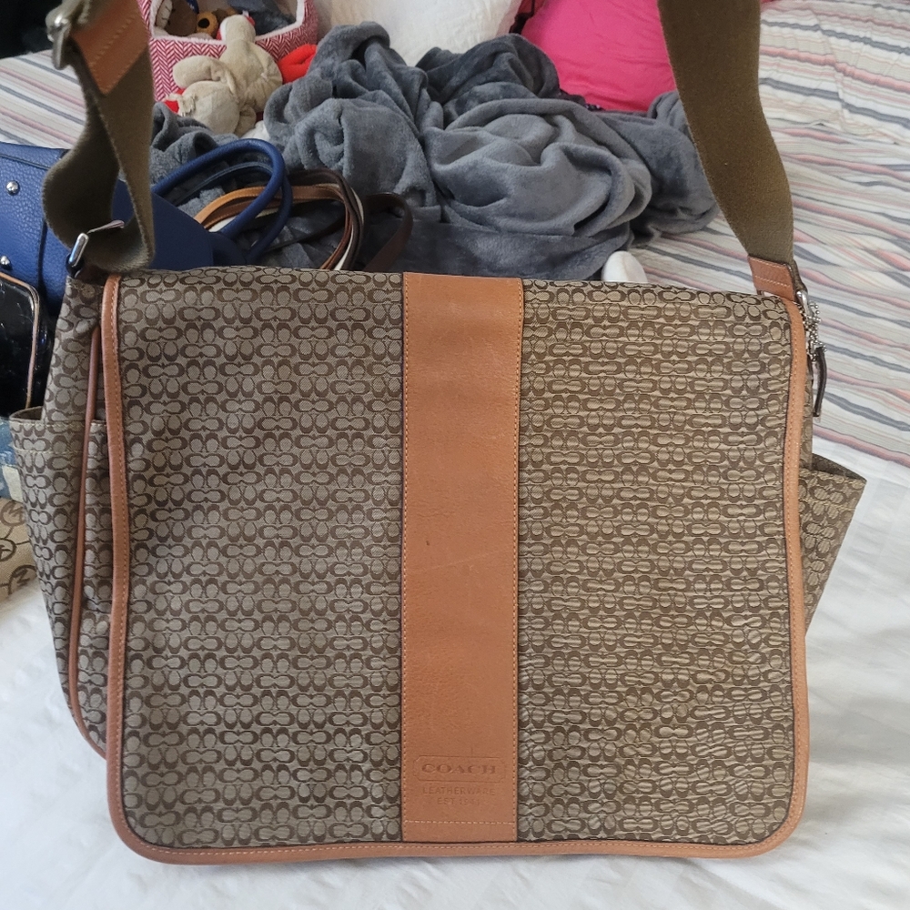 Coach laptop bag